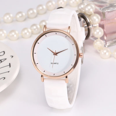 Montres Jelly Casual en silicone pour hommes et femmes