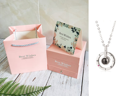 Coffret Cadeau Collier Rose