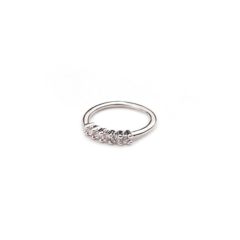 Piercing de nez, bijou de corps, anneau, petite fleur, hélix
