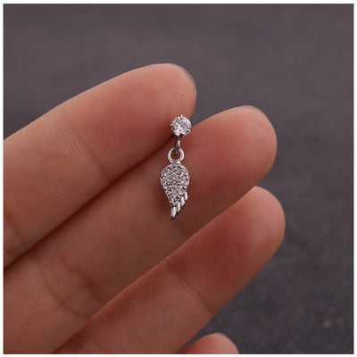 Boucles d'oreilles Piercing New Micro-Incrustées de Zircon