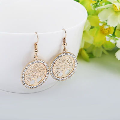 Boucles d'oreilles Arbre de vie