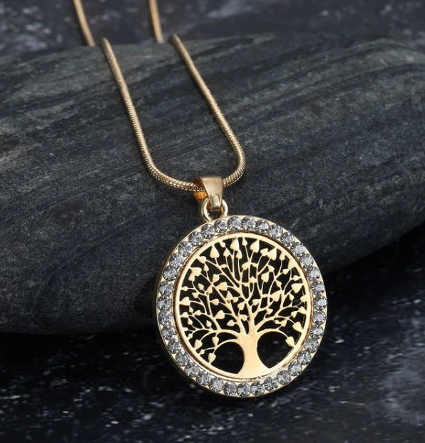 Pendentif pour femme arbre de vie