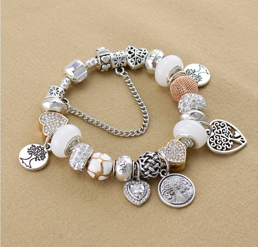 Bracelet pendentif arbre de vie