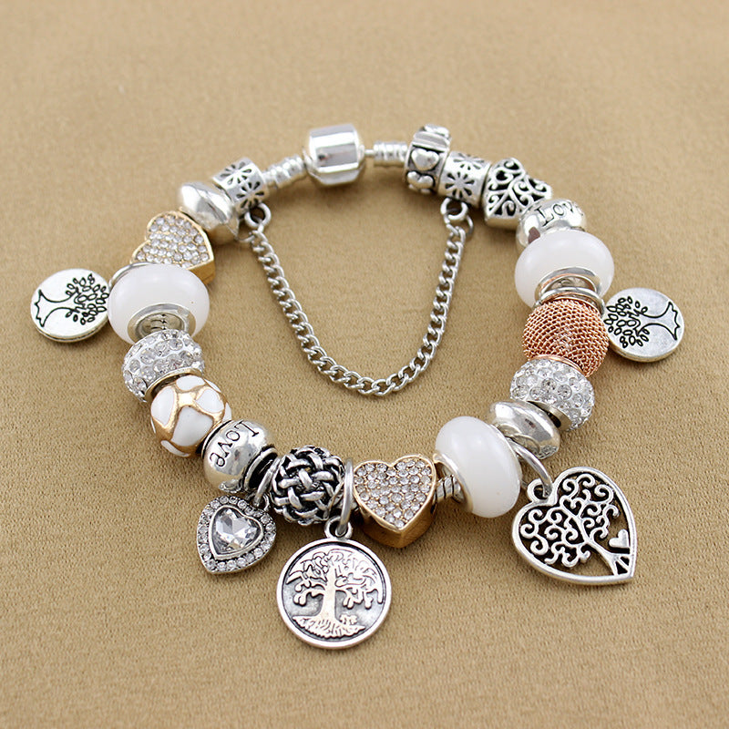 Bracelet pendentif arbre de vie