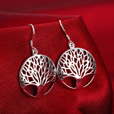 Boucles d'oreilles Arbre de Vie