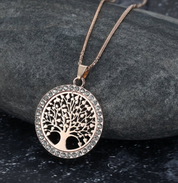 Pendentif pour femme arbre de vie
