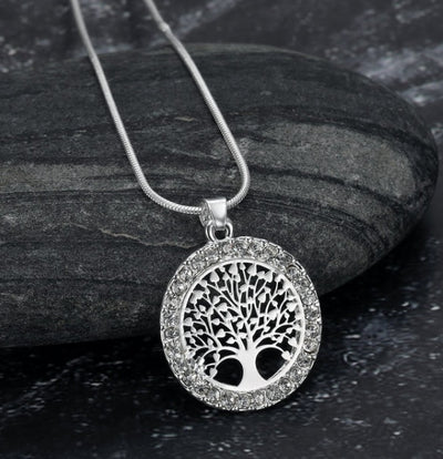 Pendentif pour femme arbre de vie