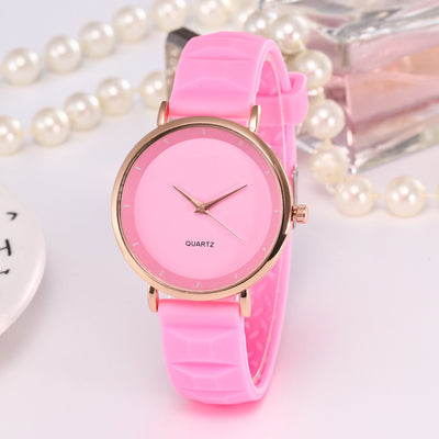 Montres Jelly Casual en silicone pour hommes et femmes