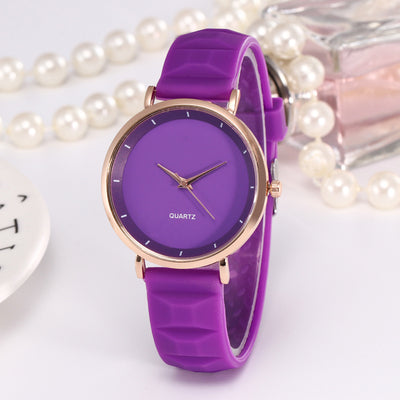 Montres Jelly Casual en silicone pour hommes et femmes
