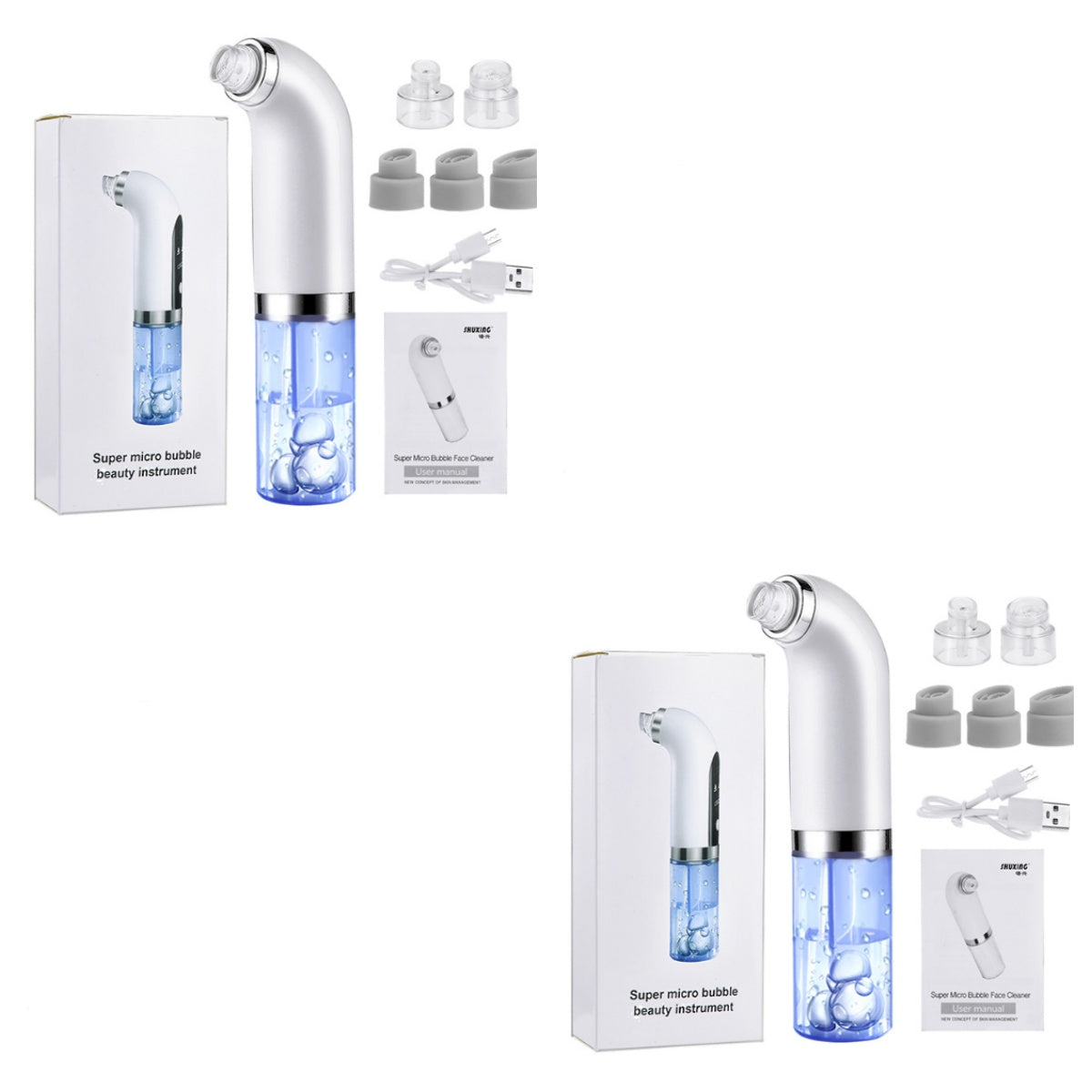 Aspirateur de pores pour points noirs, rechargeable, pour le visage, extracteur de comédons