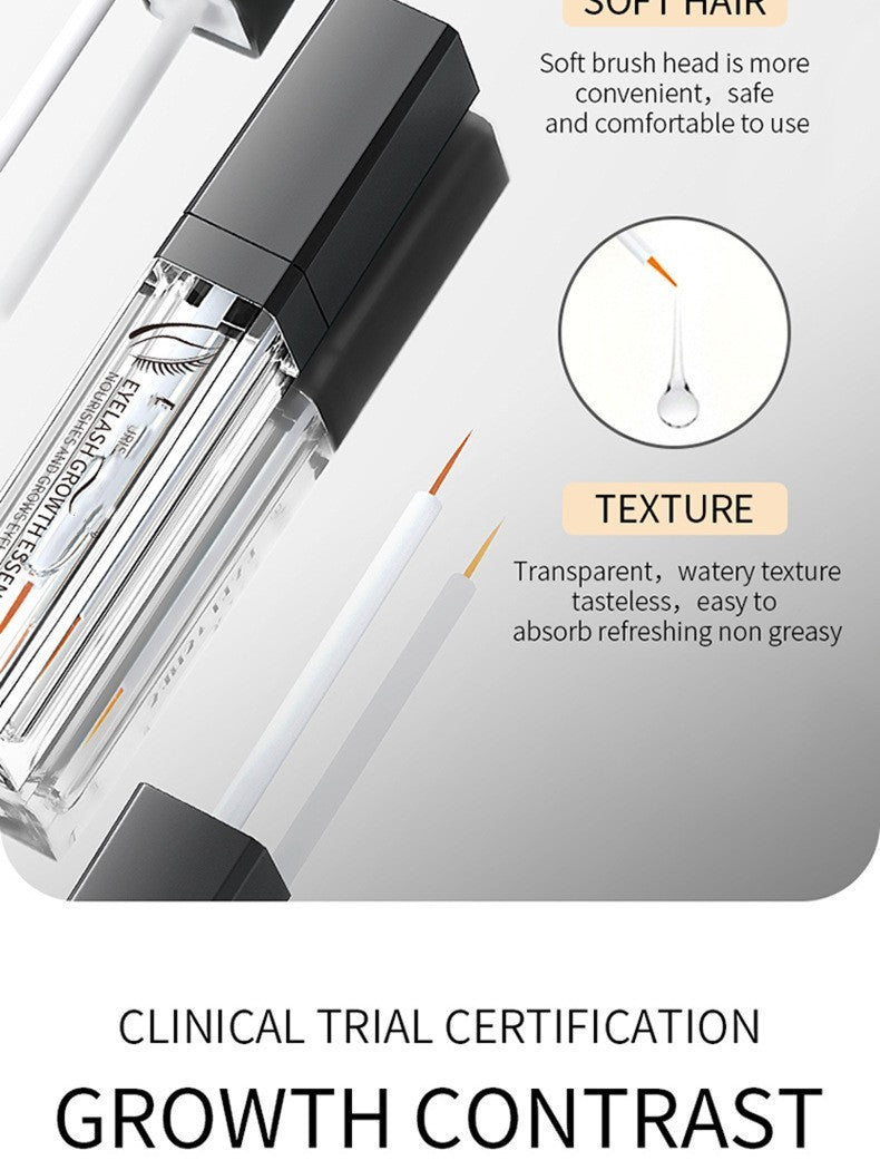 Liquide nourrissant pour cils, les racines des cheveux