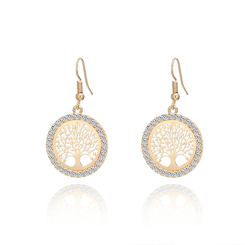 Boucles d'oreilles Arbre de vie