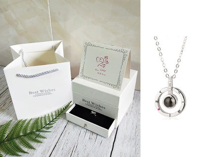 Coffret Cadeau Collier Rose