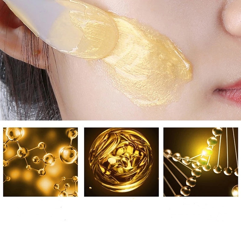 Masque hydratant à l'escargot à feuille d'or