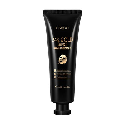 Masque hydratant à l'escargot à feuille d'or