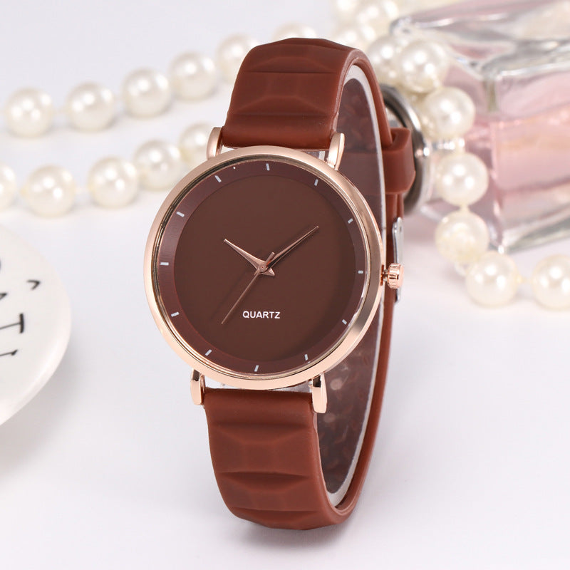 Montres Jelly Casual en silicone pour hommes et femmes