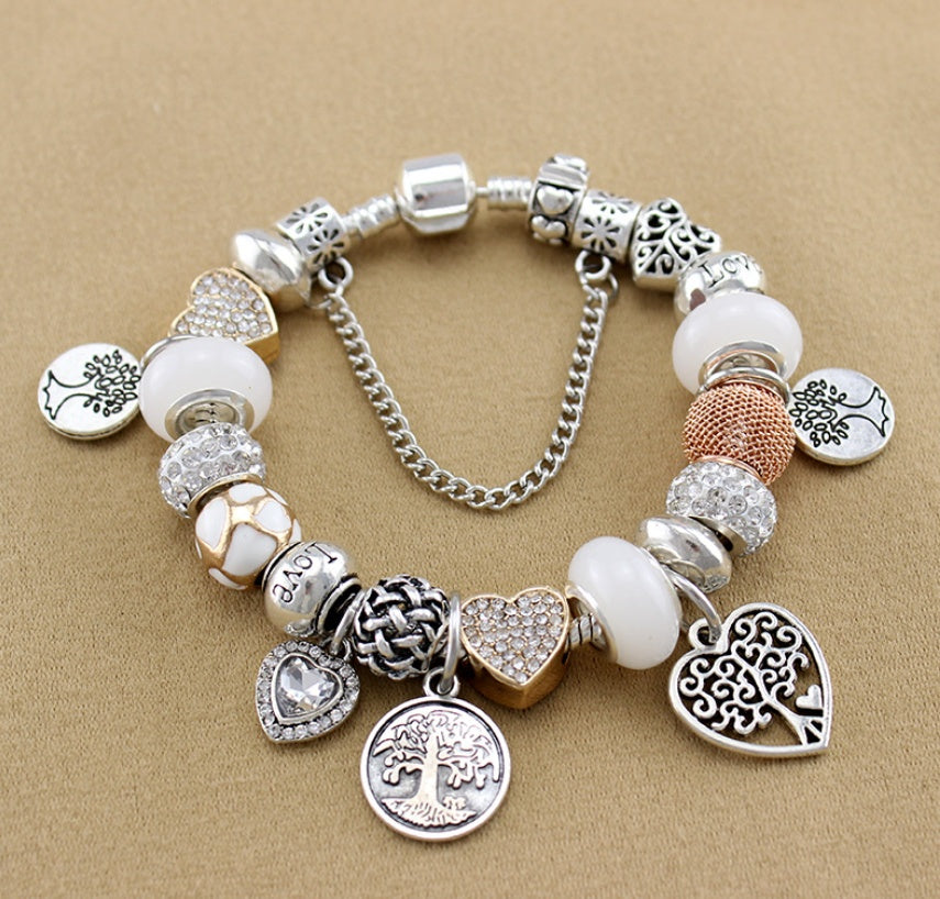 Bracelet pendentif arbre de vie