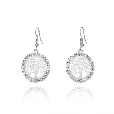 Boucles d'oreilles Arbre de vie