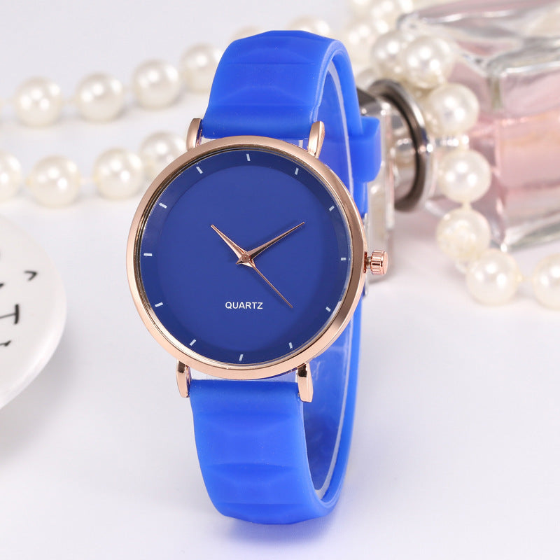 Montres Jelly Casual en silicone pour hommes et femmes
