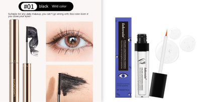 Liquide nourrissant pour cils, les racines des cheveux