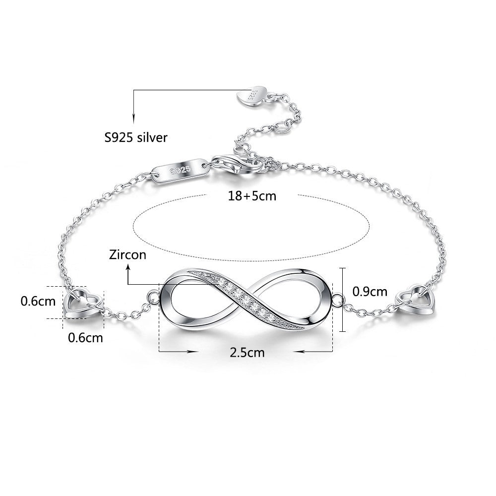 Bracelet en argent pour femme