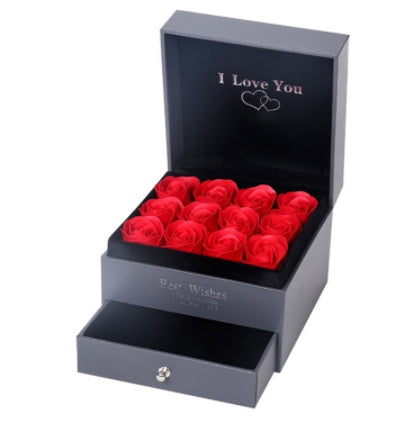 Coffret Cadeau Collier Rose
