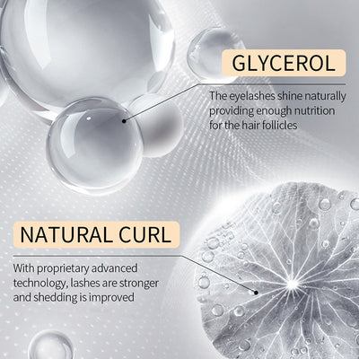 Liquide nourrissant pour cils, les racines des cheveux