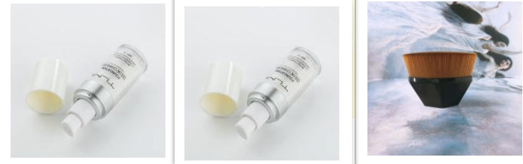 Fond de teint liquide correcteur de température, maquillage portable couleur naturelle, fond de teint BB correcteur