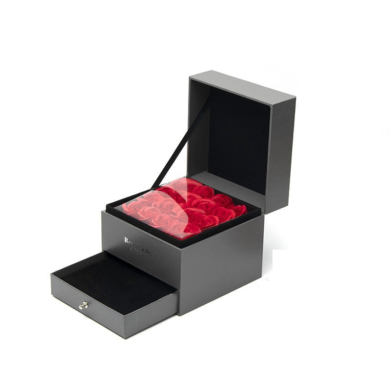 Coffret Cadeau Collier Rose